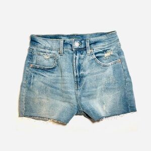 Light Denim Shorts
